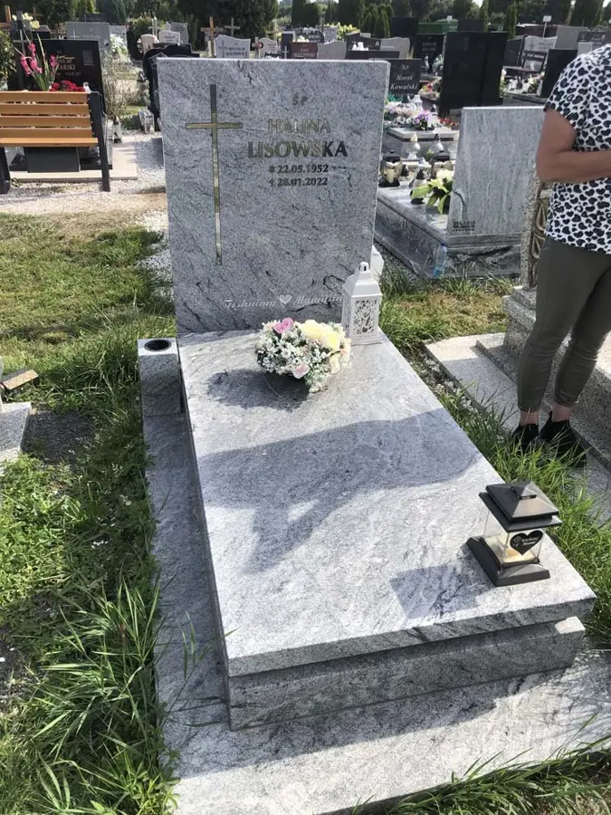 Nagrobek pojedynczy, realizacja eGranit