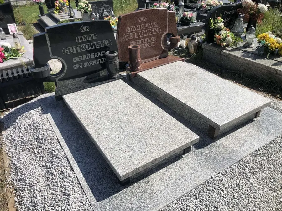 Nagrobek pojedynczy, realizacja eGranit