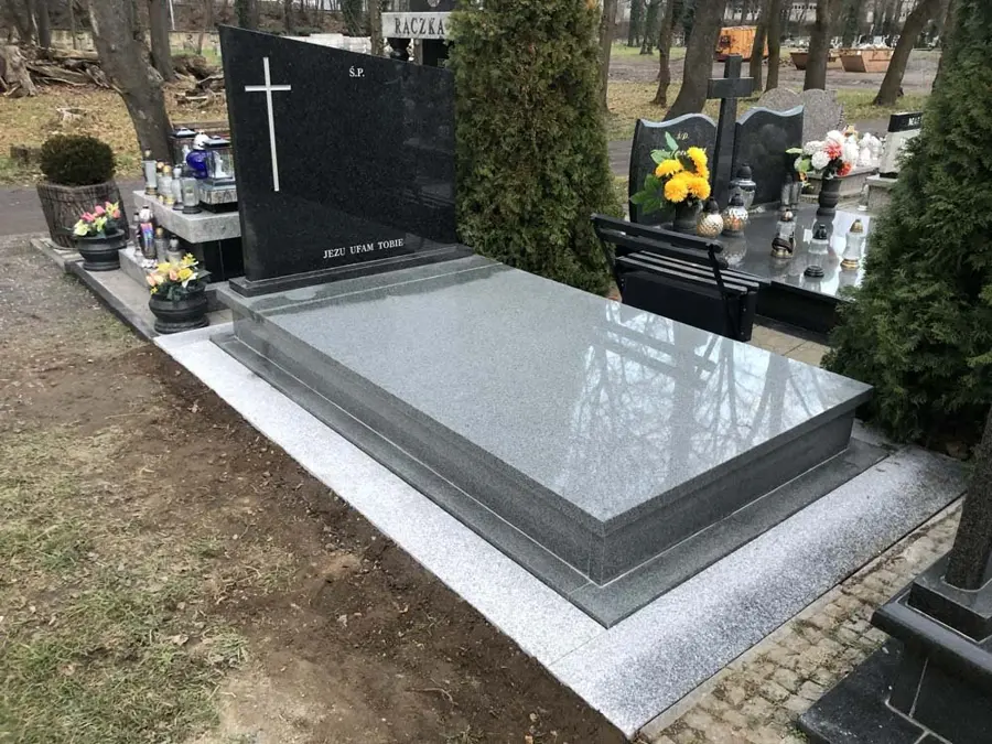 Nagrobek pojedynczy, realizacja eGranit