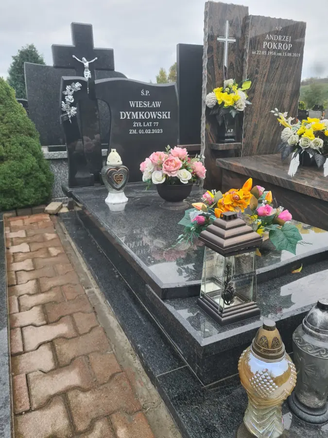 Nagrobek pojedynczy, realizacja eGranit