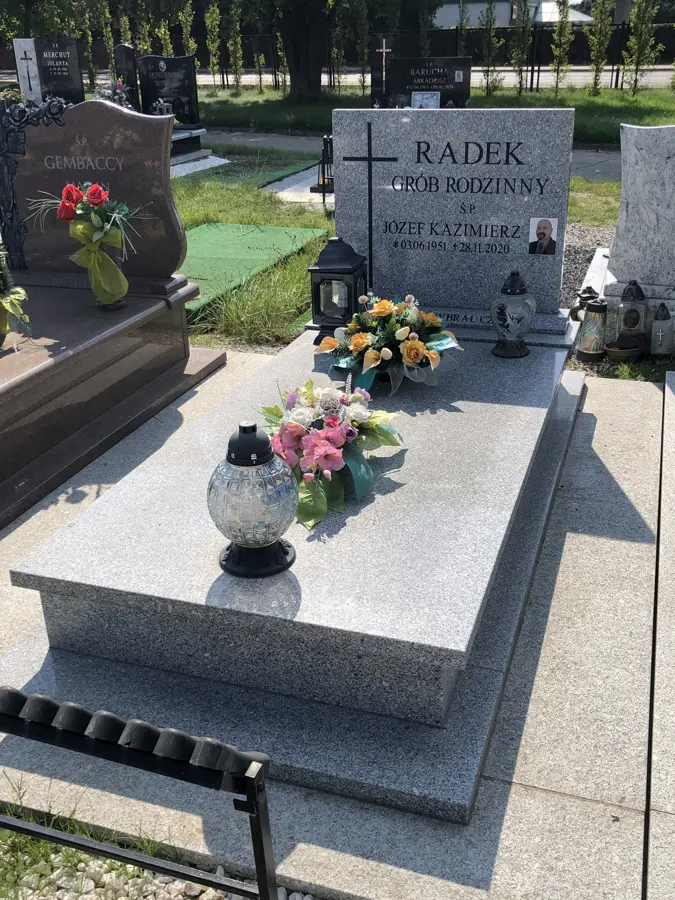 Nagrobek pojedynczy, realizacja eGranit