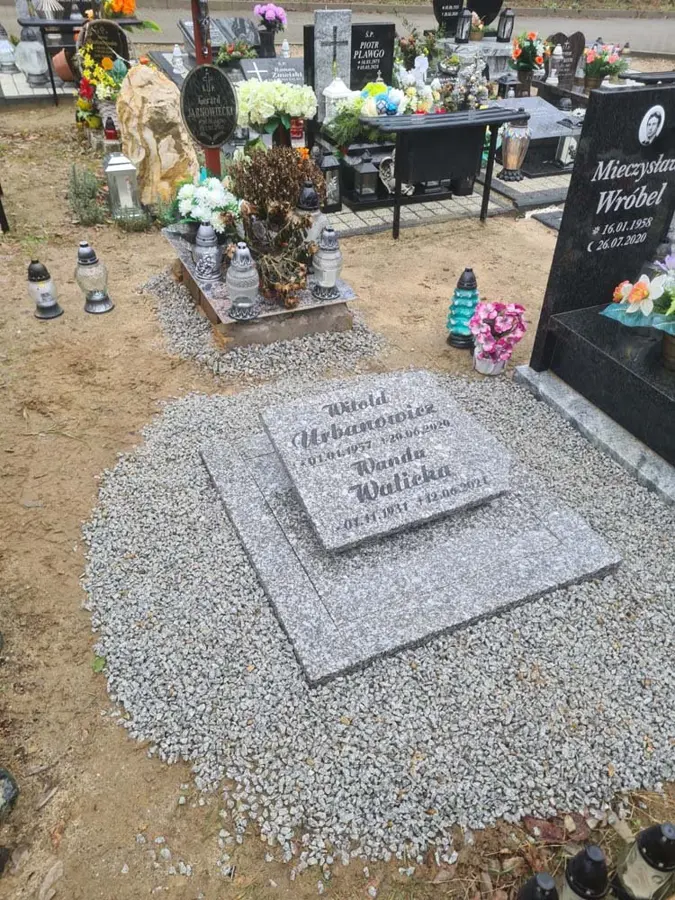 Nagrobek urnowy, realizacja eGranit