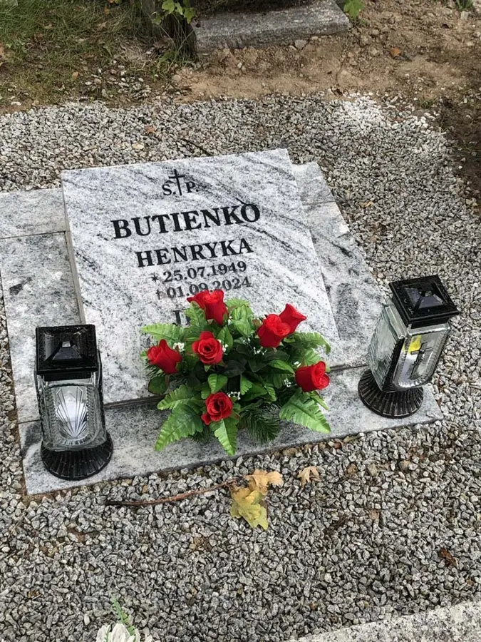 Nagrobek urnowy, realizacja eGranit